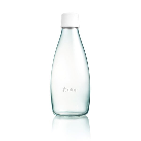 Steklenica z belim pokrovom z doživljenjsko garancijo ReTap, 800 ml