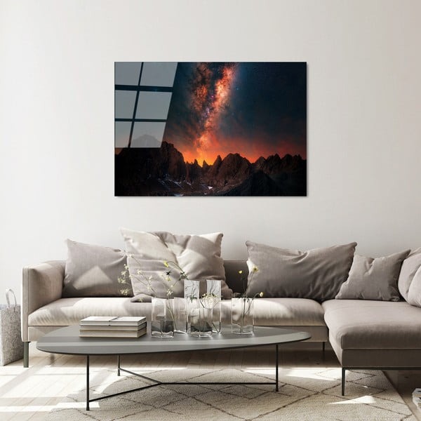 Steklena slika 100x70 cm Night Sky – Wallity-image-3