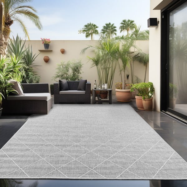 Siva zunanja preproga 80x150 cm Zagora – Ayyildiz Carpets-image-2