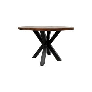 Okrogla jedilna miza iz mangovega lesa ø 130 cm Oakland - HSM Collection