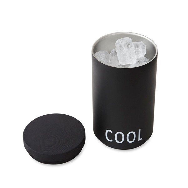 Črna hladilna posoda Design Letters Bucket-image-3