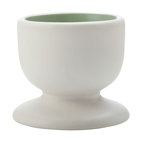 Zelena in bela porcelanasta posodica za jajce Maxwell & Williams Tint