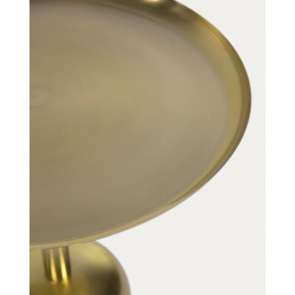 Kovinska okrogla stranska mizica ø 37 cm Adaluz – Kave Home-image-1