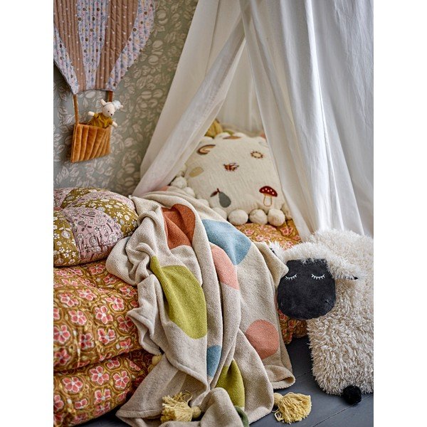 Otroška blazina iz mikropliša Dolly – Bloomingville Mini-image-3