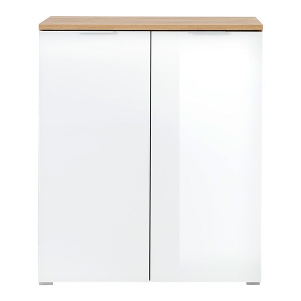 Bela omarica za čevlje v hrastovem dekorju Telde - Germania-image-2