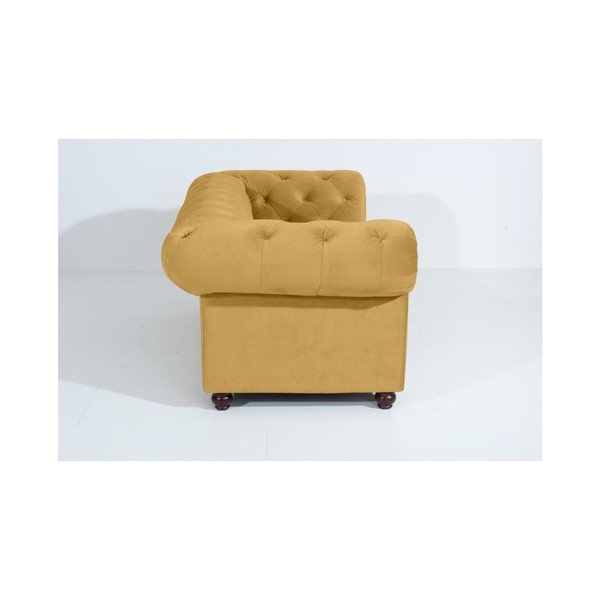 Rumena zofa Max Winzer Orleans Velvet, 196 cm-image-4