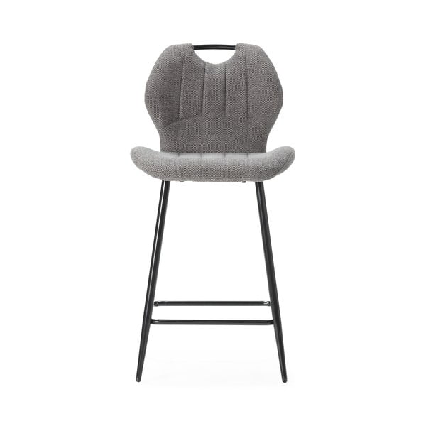 Sivi barski stoli v kompletu 2 ks (višina sedeža 65 cm) Muli – Marckeric-image-2