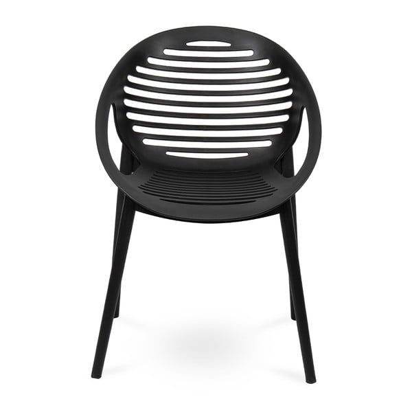 Črn vrtni fotelj Bonami Essentials Joanna-image-3