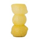 Rumena steklena vaza (višina 27 cm) Limone – Bloomingville