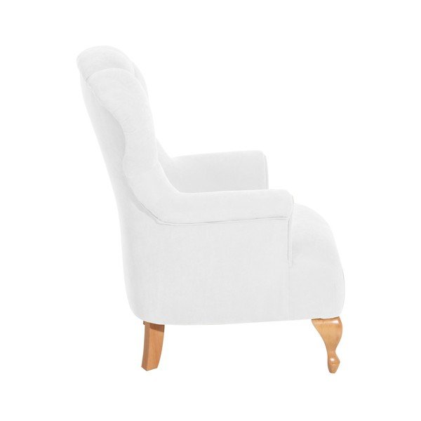 Krem fotelj Max Winzer Camilla Velor-image-2