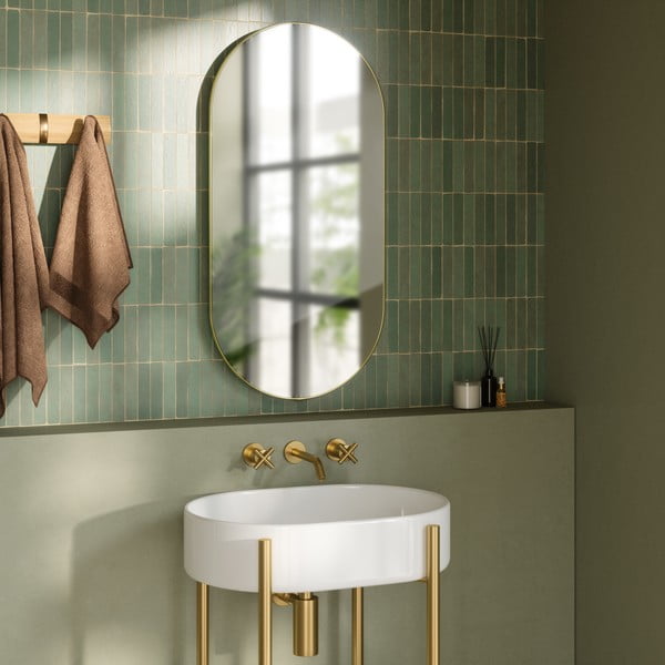 Stensko ogledalo 46x91 cm Hubba – Umbra-image-1