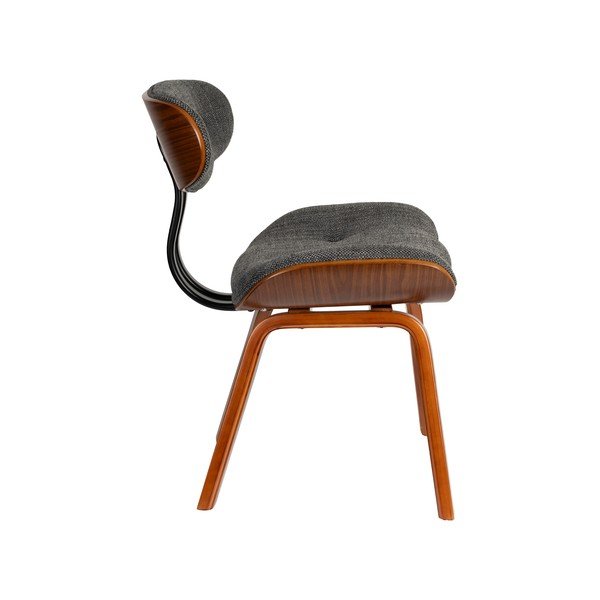 Siv/rjav oblazinjen jedilni stol Blackwood – Dutchbone-image-3