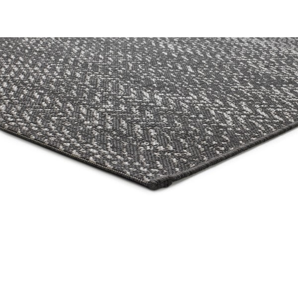 Antracitno siva zunanja preproga 120x170 cm Panama - Universal-image-2