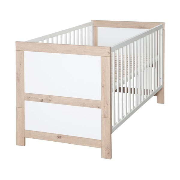 Bela/naravna otroška posteljica 70x140 cm Malo – Roba