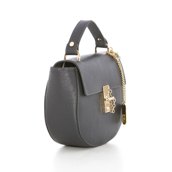 Usnjena torbica Grana Dollaro Grigio-image-1