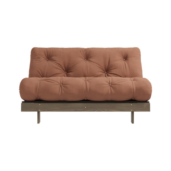 Oranžna/bakrena raztegljiva sedežna garnitura 140 cm Roots – Karup Design