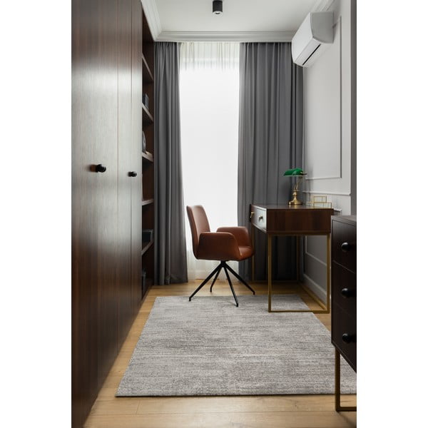 Siva volnena preproga 160x240 cm Fam – Agnella-image-1