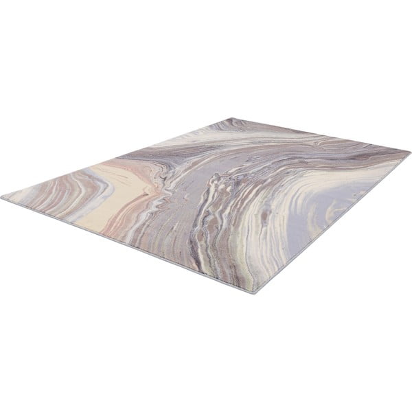 Siva volnena preproga 133x180 cm Agate – Agnella-image-4