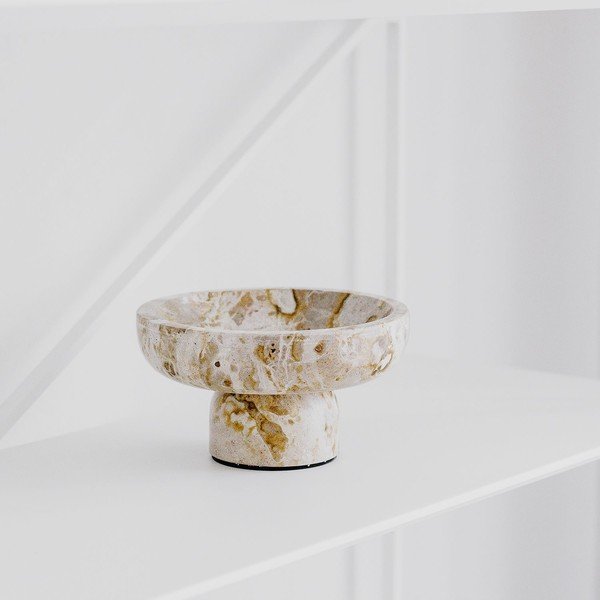 Marmorna okrasna skleda ø 20 cm Opus – S|P Collection-image-1