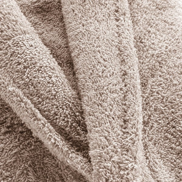 Svetlo rjav bombažen kopalni plašč velikosti M Tendresse – douceur d'intérieur-image-2