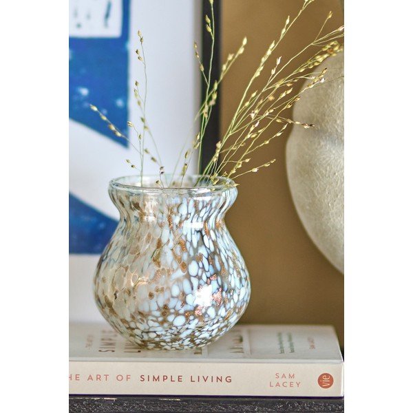 Bež vaza (višina 8 cm) Jazmine – Bloomingville-image-1