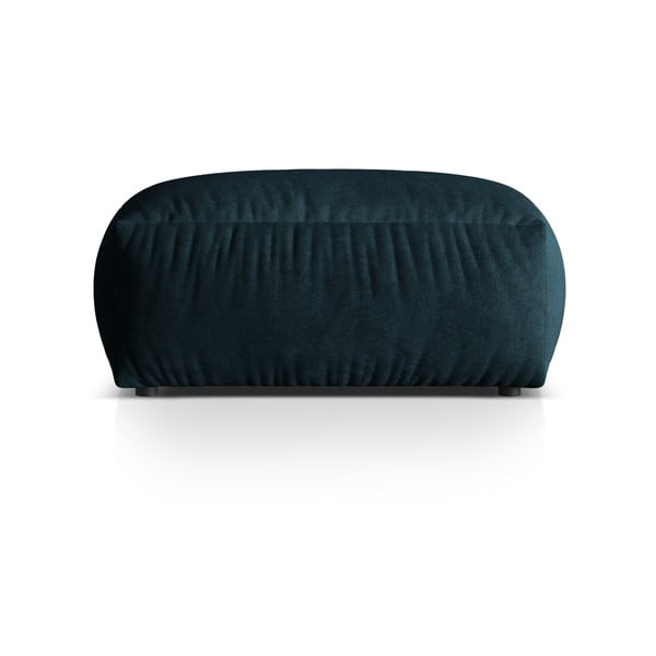 Temno moder žameten modularni otoman Martina – Micadoni 