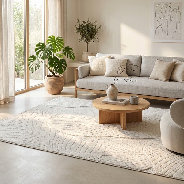 Kremno bela preproga 120x170 cm Lamina – ESTE-image-2