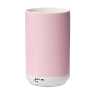 Svetlo rožnata keramična vaza - Pantone