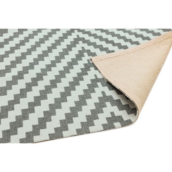 Sivo-bela preproga Asiatic Carpets Geo, 120 x 170 cm-image-3