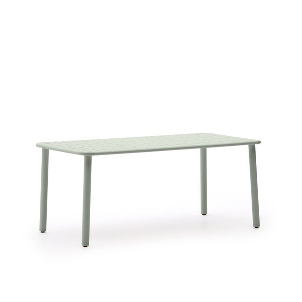 Jeklena vrtna miza 90x180 cm Brai – Kave Home