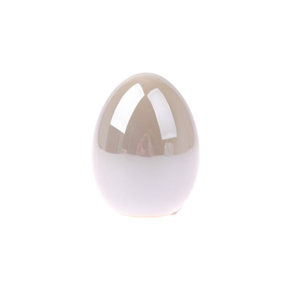 Keramični okras v obliki jajca Dakls, višina 8 cm