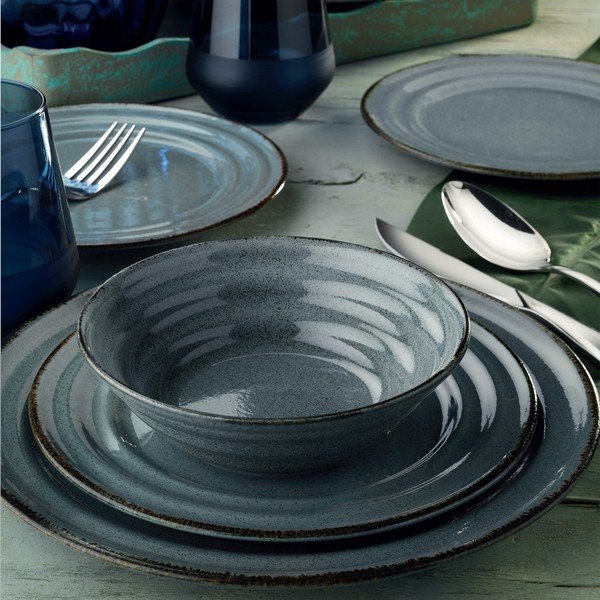Porcelanast jedilni servis 24 ks za 6 oseb – Kütahya Porselen-image-1