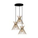 Kovinska viseča svetilka v zlati barvi ø 34 cm Izmir - Squid Lighting