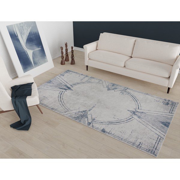 Svetlo siv pralni tekač 200x80 cm - Vitaus-image-1