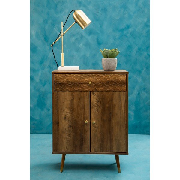 Komoda v temni naravni barvi 70x94x35 cm Frida – Premier Housewares-image-4