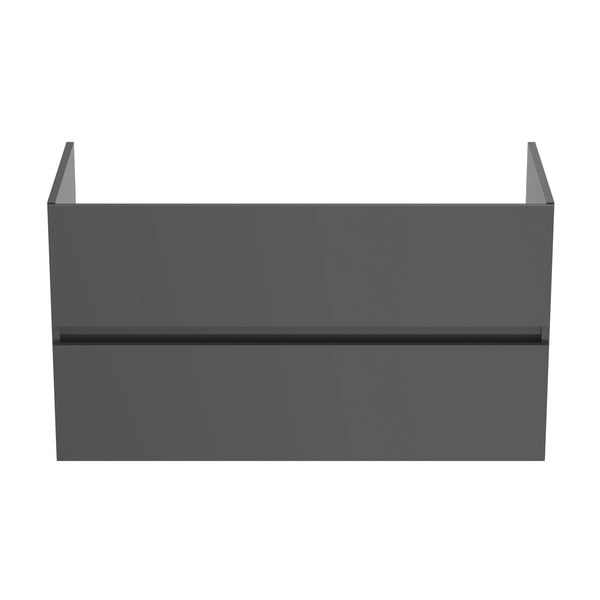 Siva stenska omarica za pod umivalnik 100x55 cm Eurovit+ – Ideal Standard
