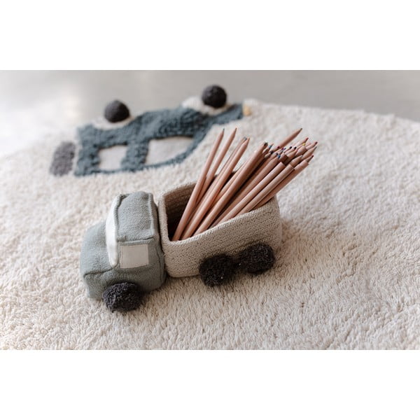 Tekstilne otroške škatle za shranjevanje v kompletu 2 ks 24x14x8 cm Truck – Lorena Canals-image-3