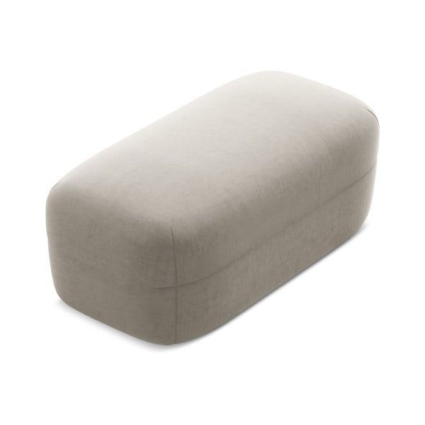 Bež žameten tabure Moana – Makamii-image-2