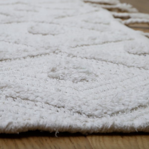 Bela ročno izdelana preproga Nattiot Orlando, 120 x 170 cm-image-1