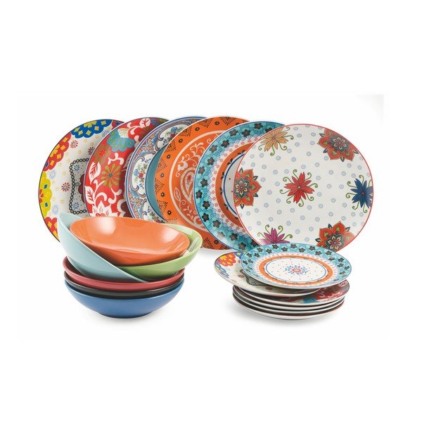 18-delni komplet porcelanskih posod Villa d'Este Folie-image-2