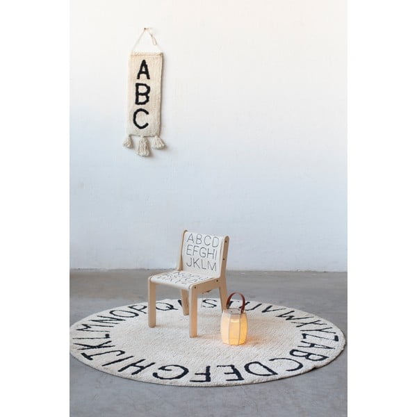 Bež otroški stol ABC – Lorena Canals-image-1