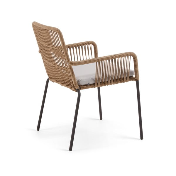 Vrtni fotelj z jekleno konstrukcijo Kave Home Samt-image-3