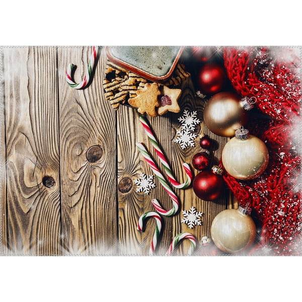 Preproga Vitaus Božično drevo Deco, 50 x 80 cm