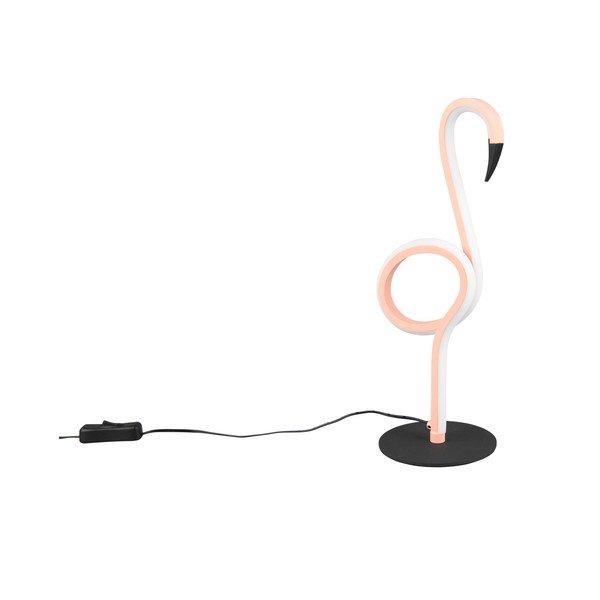 Rožnata LED namizna svetilka (višina 35 cm) Ingo – Reality-image-1