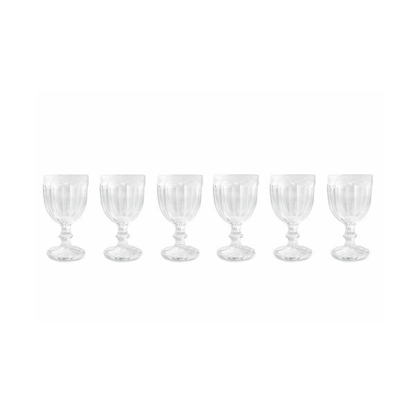 Komplet 6 kozarcev za vino Villa d'Este Chateau, 160 ml