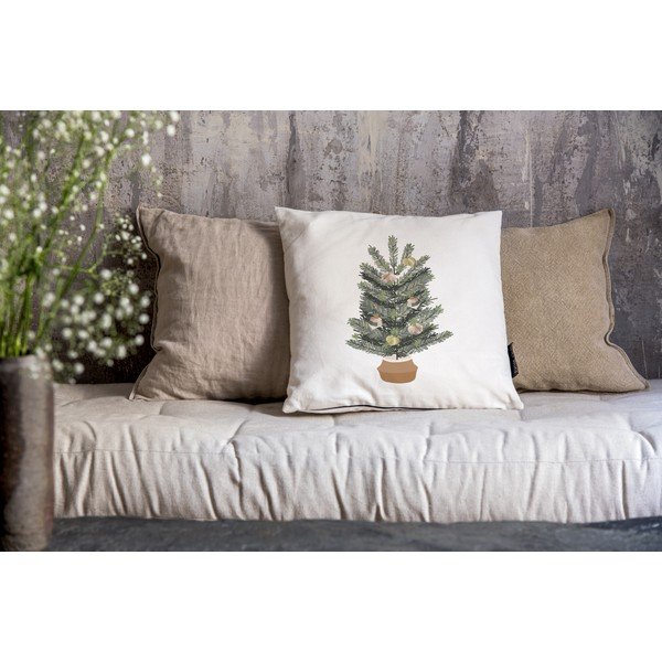 Prevleka za blazino z božičnim motivom 45x45 cm Festive Tree – Butter Kings-image-1