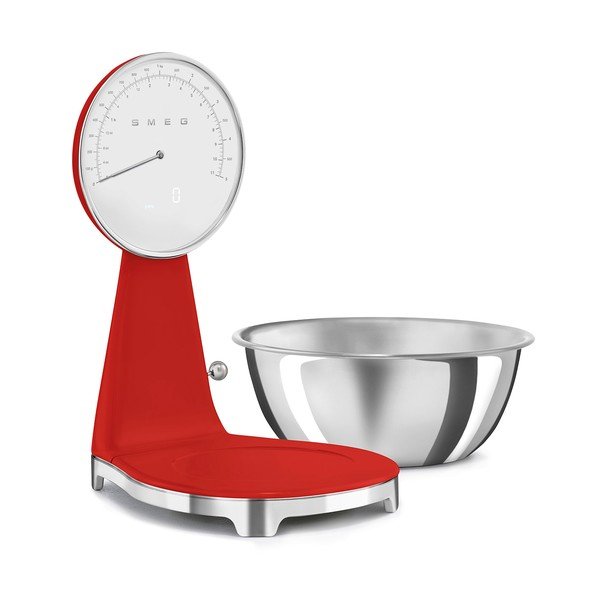 Rdeča plastična digitalna kuhinjska tehtnica – SMEG-image-3