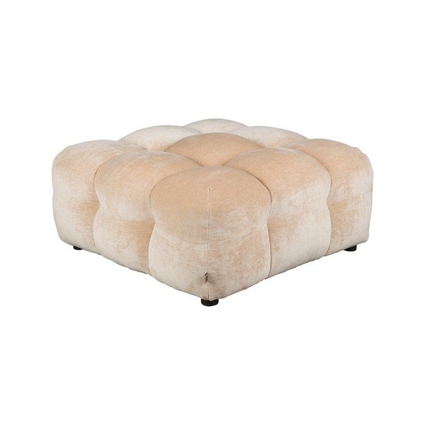 Bež žameten modularni otoman Hackman – Dutchbone-image-2