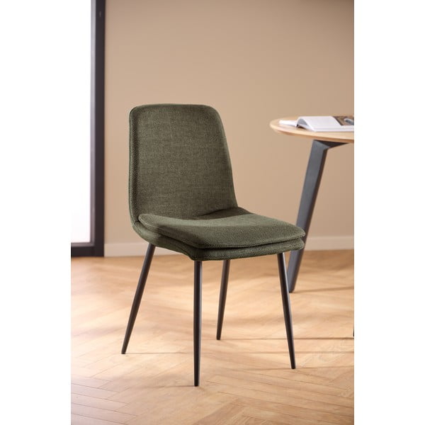 Kaki zelen jedilni stol Becca – Actona-image-1