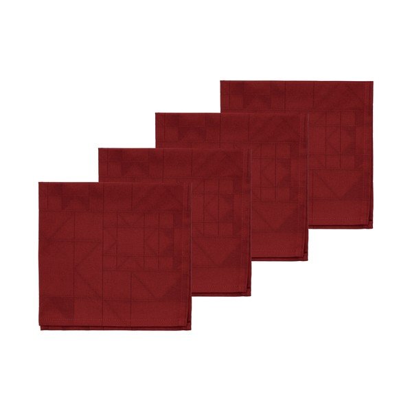 Tekstilni prtički v kompletu 4 ks Star Damask – Södahl-image-2